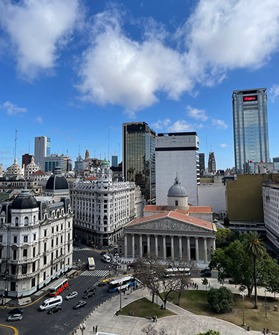 Vista desde el Edificio La Franco Argentina